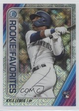 2020 Bowman Mega Box Mojo Refractor Kyle Lewis #ROYF-KL fm0