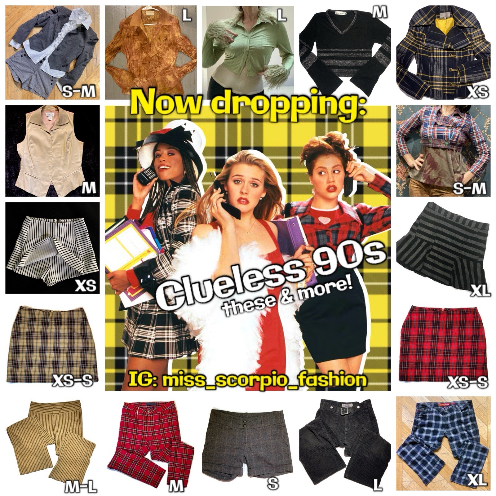 Vtg 90s Y2K black corduroy wide leg flare pants Clueless punk goth grunge L image 5