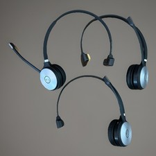  Lot of 3 Yealink WH66 Mono Teams Wireless Headset For Parts or Repair ONLY 