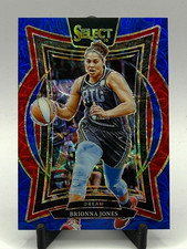 2025 Panini Select WNBA - Concourse Brionna Jones #18 Blue Scope Prizm /199