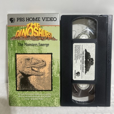 The Dinosaurs! - THE MONSTERS EMERGE (VHS, 1993) PBS Home Video