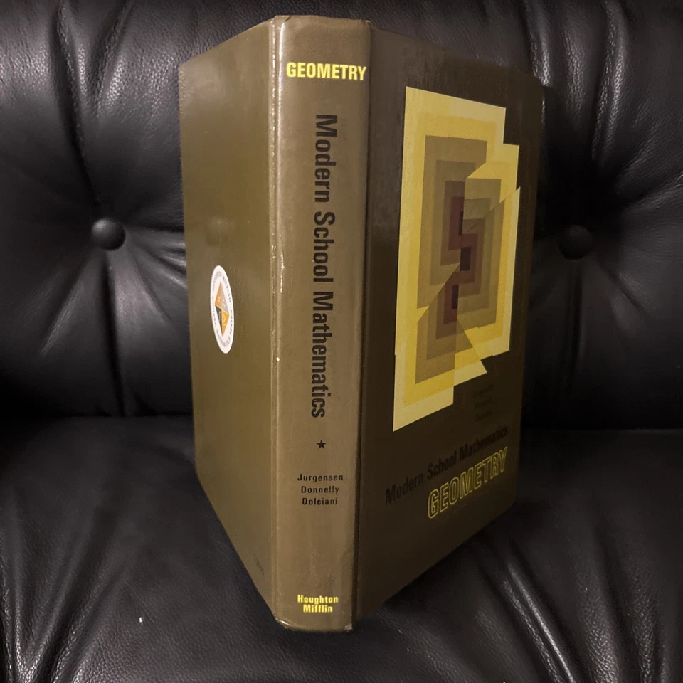MODERN SCHOOL MATHEMATICS GEOMETRY By Ray C. Jergensen & Alfred J. Donnelly - Image 2 of 2