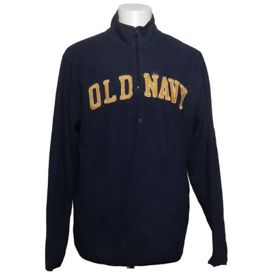 Old Navy, Fleecepullover, Größe: L, Blau, Polyester, Print, Fleece, Herren #dt3