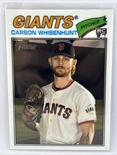 2026 Topps Heritage Carson Whisenhunt #79 Chrome (RC)