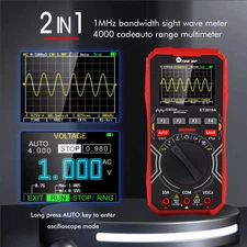 2-in-1 Versatility&Digital Display Oscilloscope Multimeter Handheld Oscope Meter