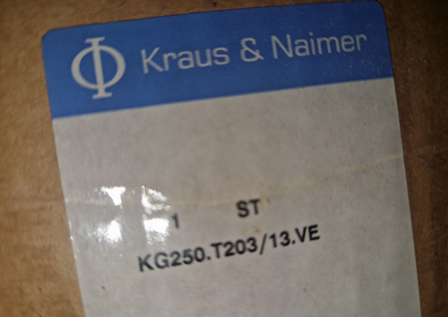 Kraus & Naimer KG250.T203/13.VE / NOT-AUS Schalter Neu New - Bild 2 von 8