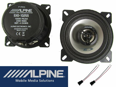 Alpine Audio Lautsprecher Coax 10 cm 180 W passend für VW Bus T4 1990 bis 2003