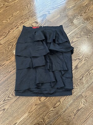 Carolina Herrera Womens Black Skirt