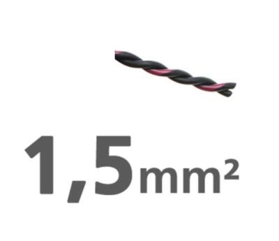 PureLink SP060-025 Cavo per diffusori 2x2,5 mm² (filo 99,9% OFC rame pieno 0,20 mm) Cavo per diffusori HiFi, 25 m, trasparente