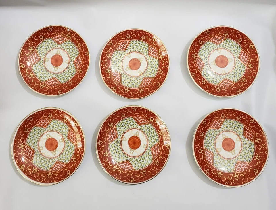 Juego de 6 tazas y platillos Williams Sonoma Espresso Demitasse hechos en Japón Foto 2 de 4