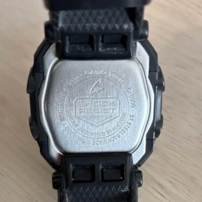 G-Shock Sniper G-8000-1Ajf Digital Quartz Men Casio Junk