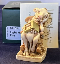 Harmony Kingdom  ~ Treasure Jest~ LIGHT MY FIRE ~Signed ~only 165 made~NIB