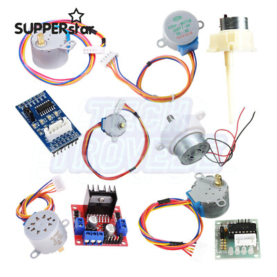 DC 5-12V Stepper Motor 28BYJ-48+2003/L298 Driver Test Module fit for Arduino ASS