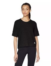 womens adidas athletic Sport 2 Street Short Sleeve Size M