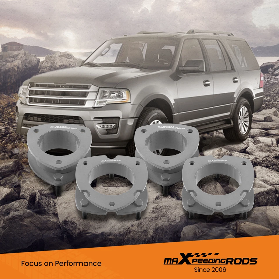 Front 3.5'' Rear 2.5'' Leveling Lift Kit for Ford Expedition 2003-2018 2WD 4WD - Изображение 3 из 4