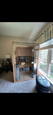 Clear light Sauna With Extra Red light Panel