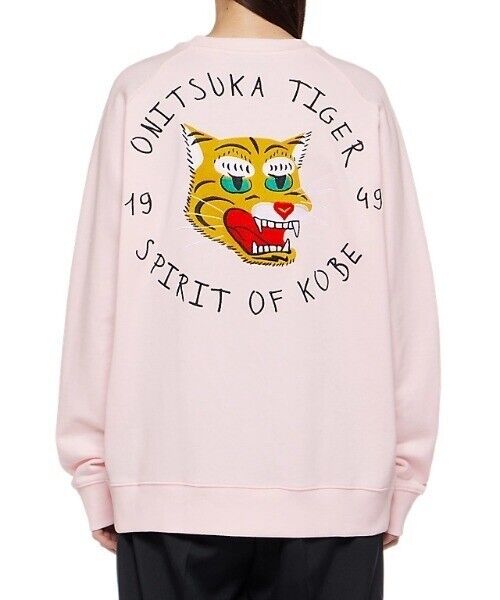 Onitsuka tiger SWEAT TOP Big tiger Embroidery Sweat top XS Onitsuka tiger SWEAT TOP Big tiger Embroidery Sweat top XS