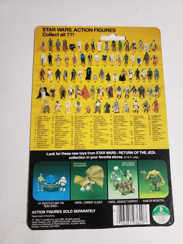 Deathstar Droid C3PO FX-7 R5D4 Droids PICK Vintage Star Wars Figures cardbacks - Picture 32 of 48