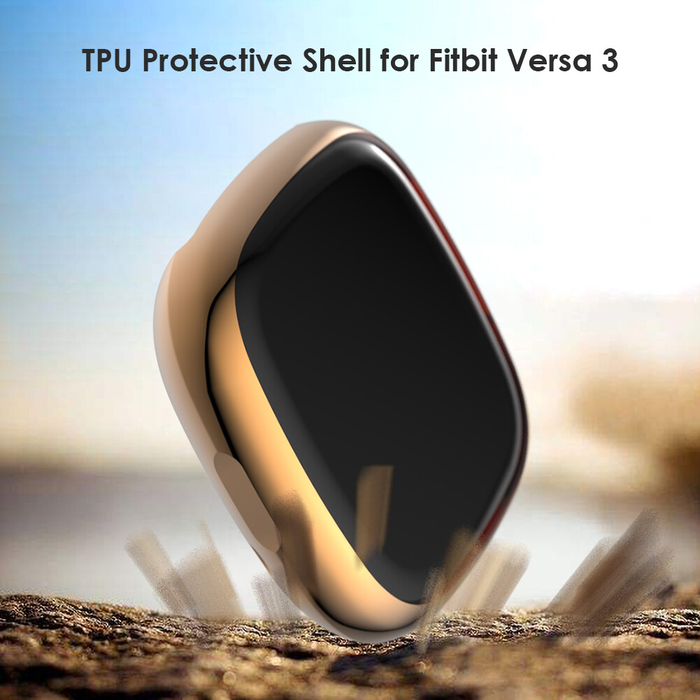 Protezione TPU Per FitBit Versa 3 / Sense Custodia Integrale - Foto 10