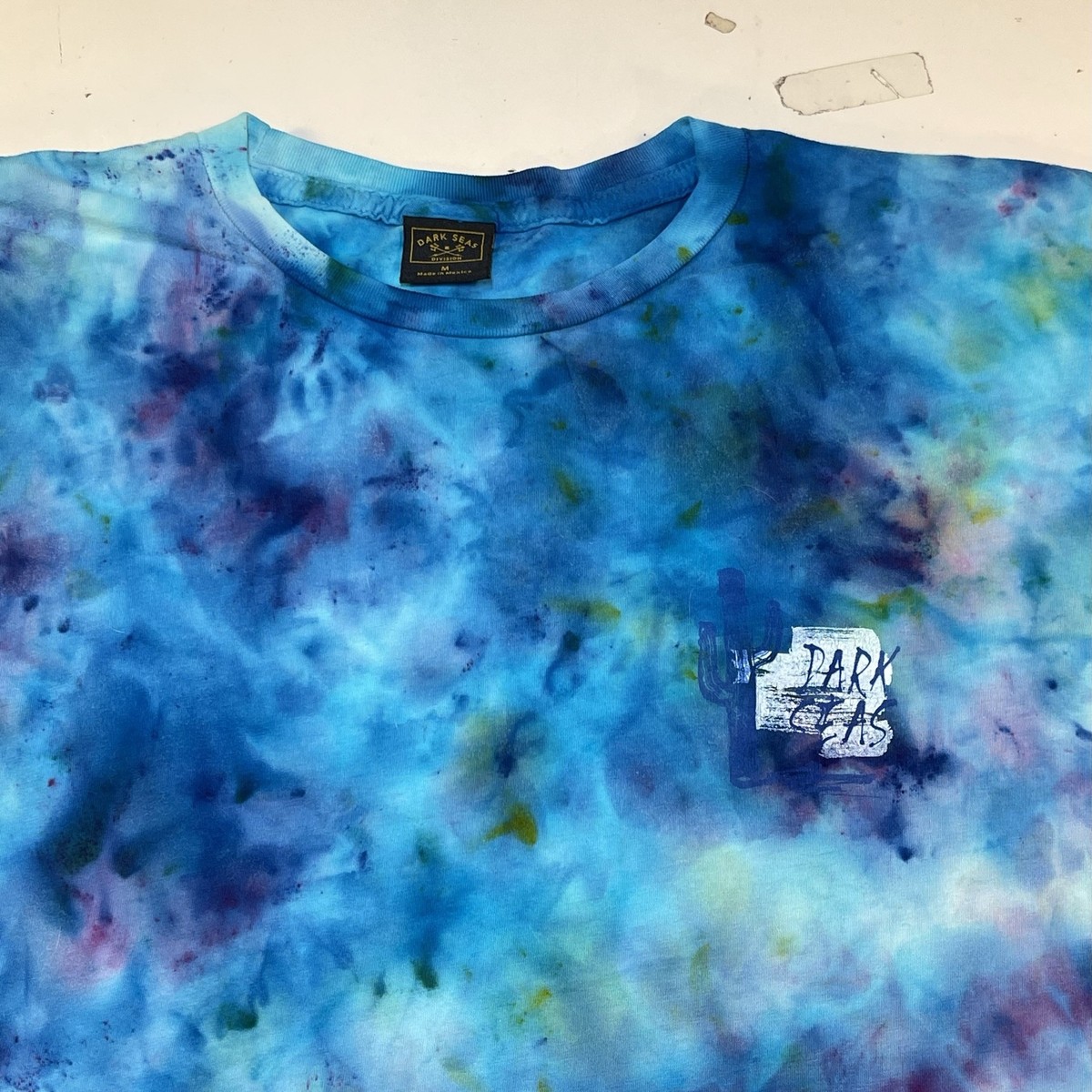 トップス WIND AND SEA SEA Tie-Dye L/S Tee BLUE S DARK SEAS DIVISION Coast To Coast Desert TEE T SHIRT Mens M Tie