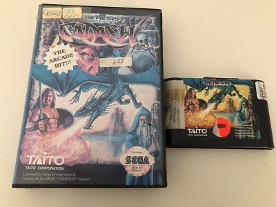 Cadash (Sega Genesis, 1992) CIB Complete in Box, Tested