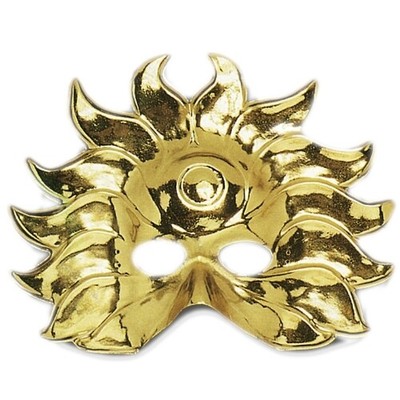 Venezianische Glitzer-Maske Gold, Einheitsgröße – Für Karneval, Kostümparty & Festliche Anlässe