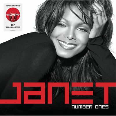 JANET JACKSON NUMBER ONES RED VINYL 12