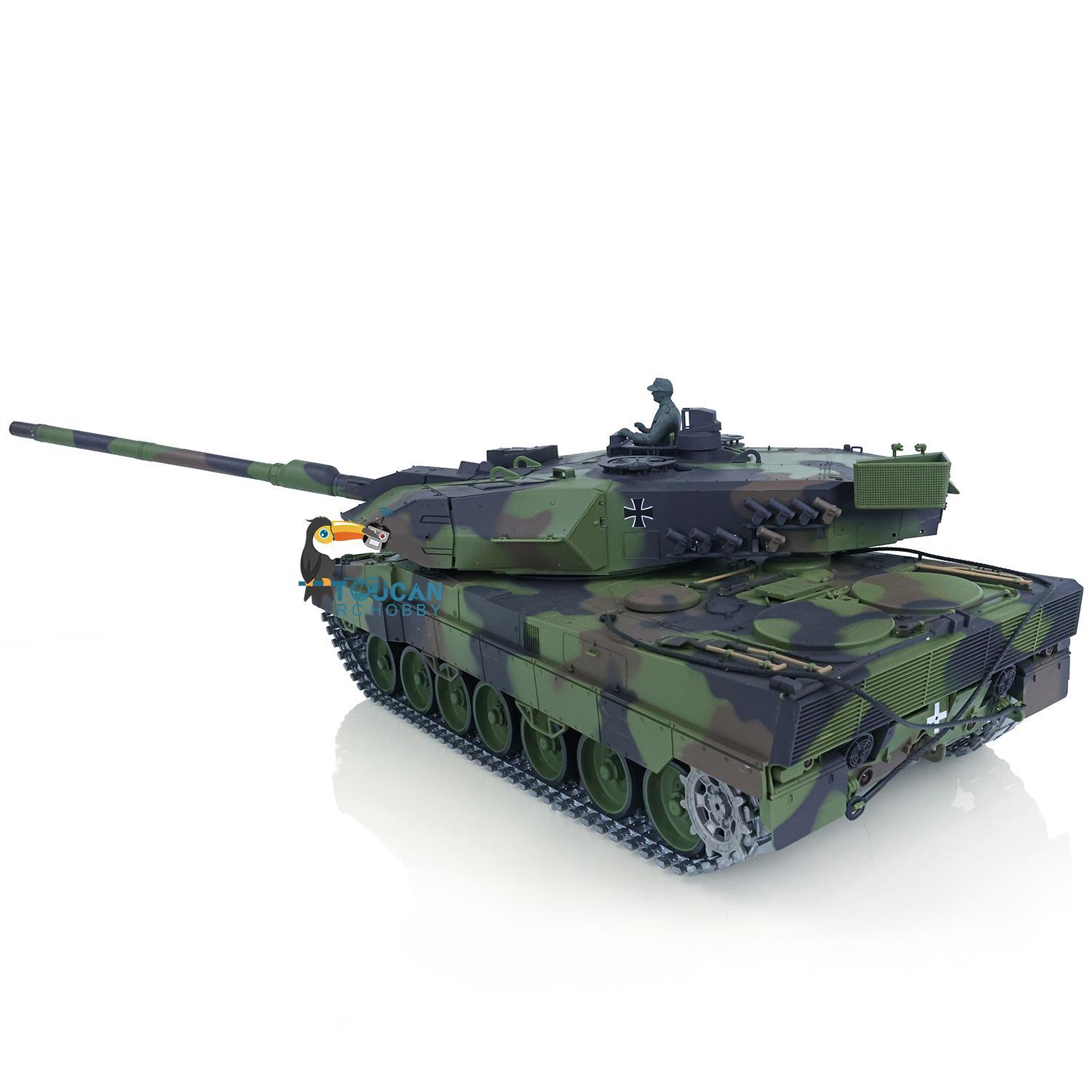 Carro Armato Tedesco Henglong 1/16 Panzer IV F2 3859 - RTR Con Infrarossi, Fumo E Suono