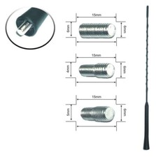 Antenne Universelle Pour Auto Camper SUV Stéréo Radio AM/FM Autoradio 41cm AWE
