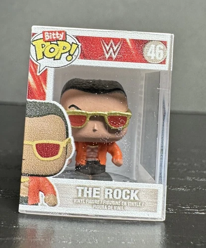 Funko Bitty Pop! The Rock #46 Dwayne Johnson - Mystery Bitty 1/3 - WWE Wrestling