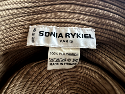 Chapeau Sonia Rykiel Beige - Taille Unique, 100% Coton/lin, Occasion, Style Soleil