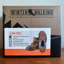 Winter Walking Low Pro Ice Cleats Size S NEW IN BOX
