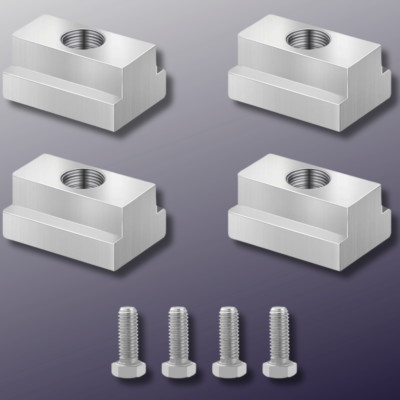 T Slot Nuts for Toyota Tacoma Bed Rails Cleats Bed Rack Rail Mount (4 Packs)