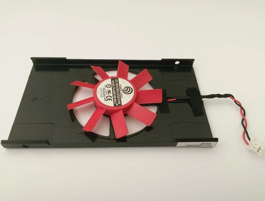 AMD Firepro W4100 GDDR5 video card Fan PLA05010B12M-2 DC 12V 0.2A 2-Pin - Image 2 of 4