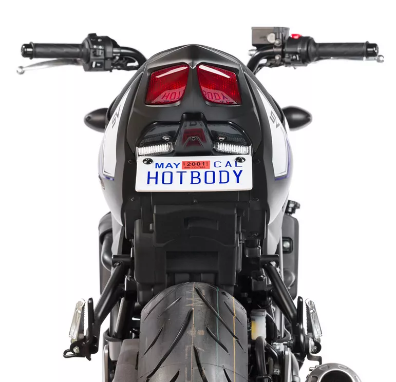 2017 2019 SV650 Hotbodies Fender Eliminator Undertail Tag Bracket