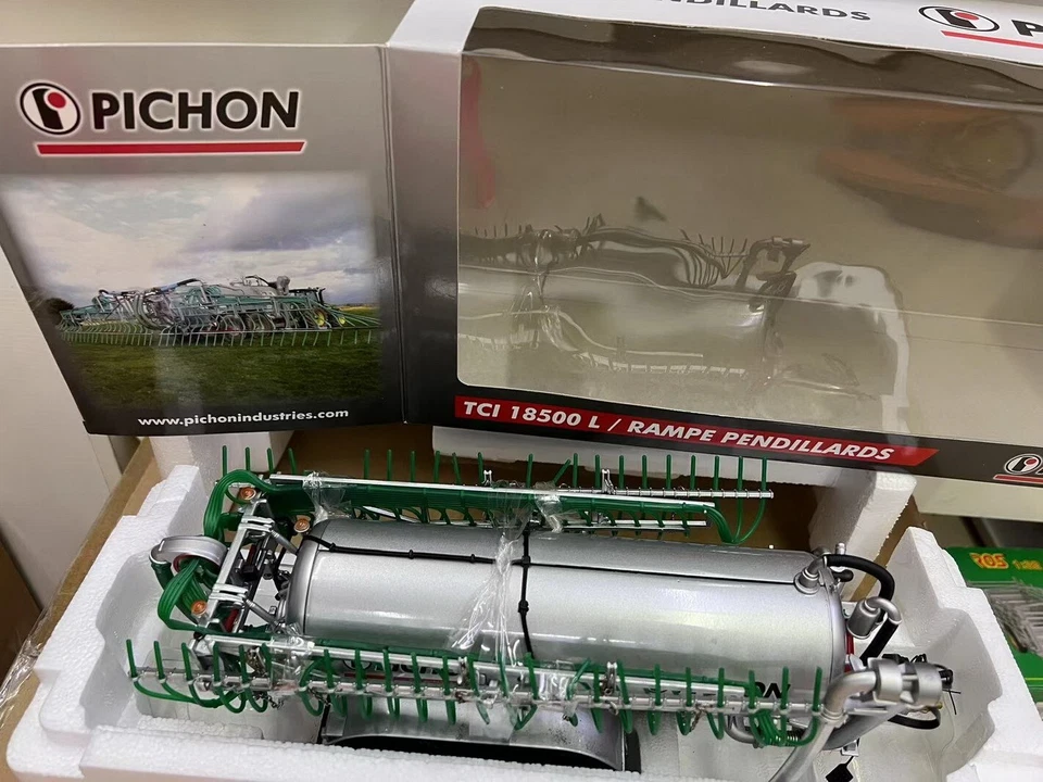 ROS 1/32 Scale PICHON TCI 18500 L PENDILLARDS TANKER TRAILER Diecast 60217 Model - Image 2 of 4