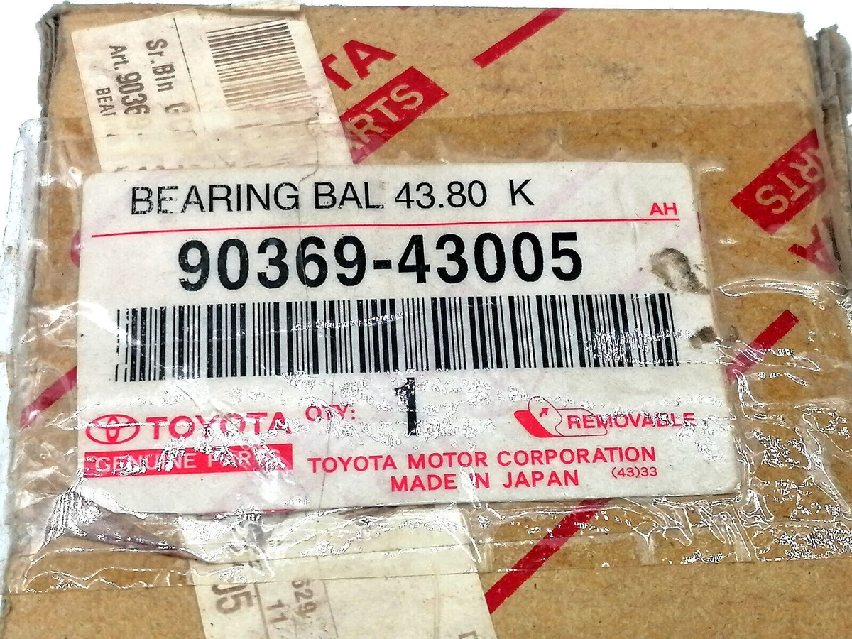 9036943005 Genuine For Toyota BEARING FOR REAR AXLE SHAFT RH or LH 