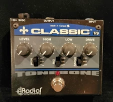 Preowned Radial CLASSIC-V9 Effects Pedal Pedal Only NO Power supply USA Ship