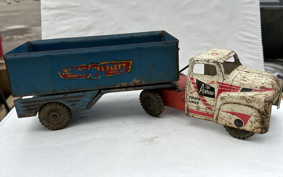 WYANDOTTE TOYS ハイウェイ・フレイトトラック ブリキ ヴィンテージ