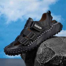 Summer Thick Sole Sports Sandals Beach Toe Wrap Sandals Outdoor Walking Shoes