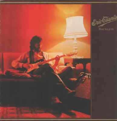 Eric Clapton Backless GATEFOLD + INSERT JAPAN RSO Vinyl LP