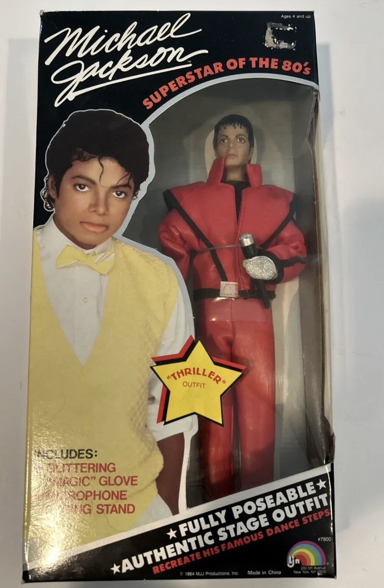 LJN 1984 Michael Jackson Doll Grammy Awards Outfit Superstar of