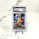Pokémon TCG Pikachu Scarlet & Violet 001/SV-P Holo Promo Chinese CGC Gem Mint 10