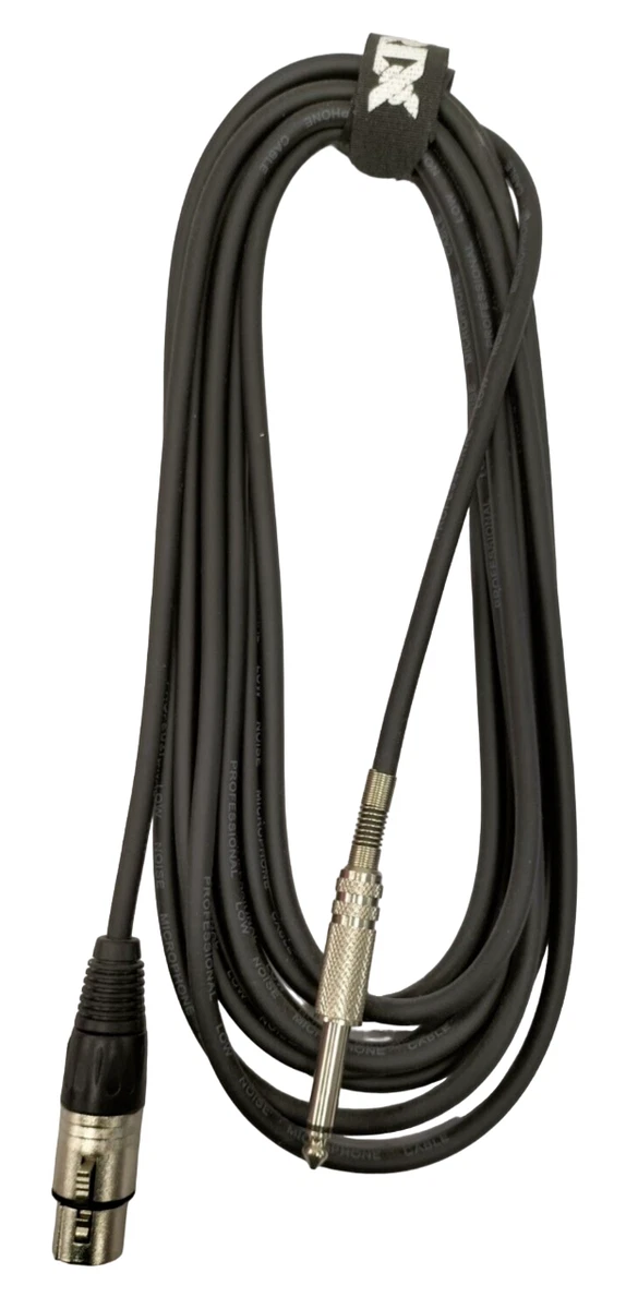 Cavo Microfono XLR Ad Angolo Retto Da Femmina A Dritto Maschio XLR 3 - Foto 7