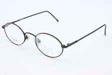 N.Y.I LOOKING GLASS S.B/DEMI AMBER BROWN AUTHENTIC FRAMES EYEGLASSES 46-21
