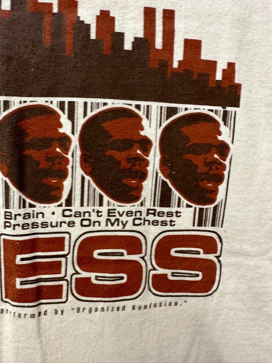 VTG STRESS Organized Konfusion T-shirt by EXCURSIONS Hip-Hop