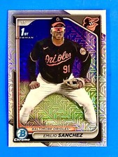 2024 Bowman Chrome Mojo Refractor 1st Bowman Emilio Sanchez BCP-241 Orioles