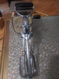 Vintage Flint Ecko Best Hand Mixer Egg Beater Heavy Duty Stainless Steel