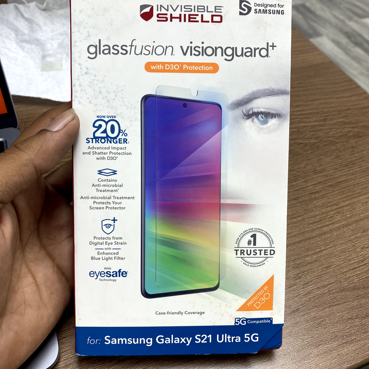 Invisibleshield Visionguard Invisible Shield S21 Ultra Samsung