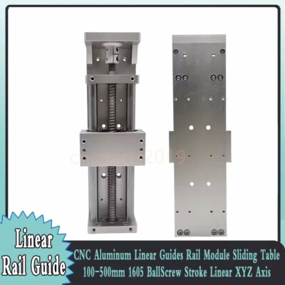 100-700mm Stroke Optical Axis Linear Guides Rail Module Sliding Table SFU1605